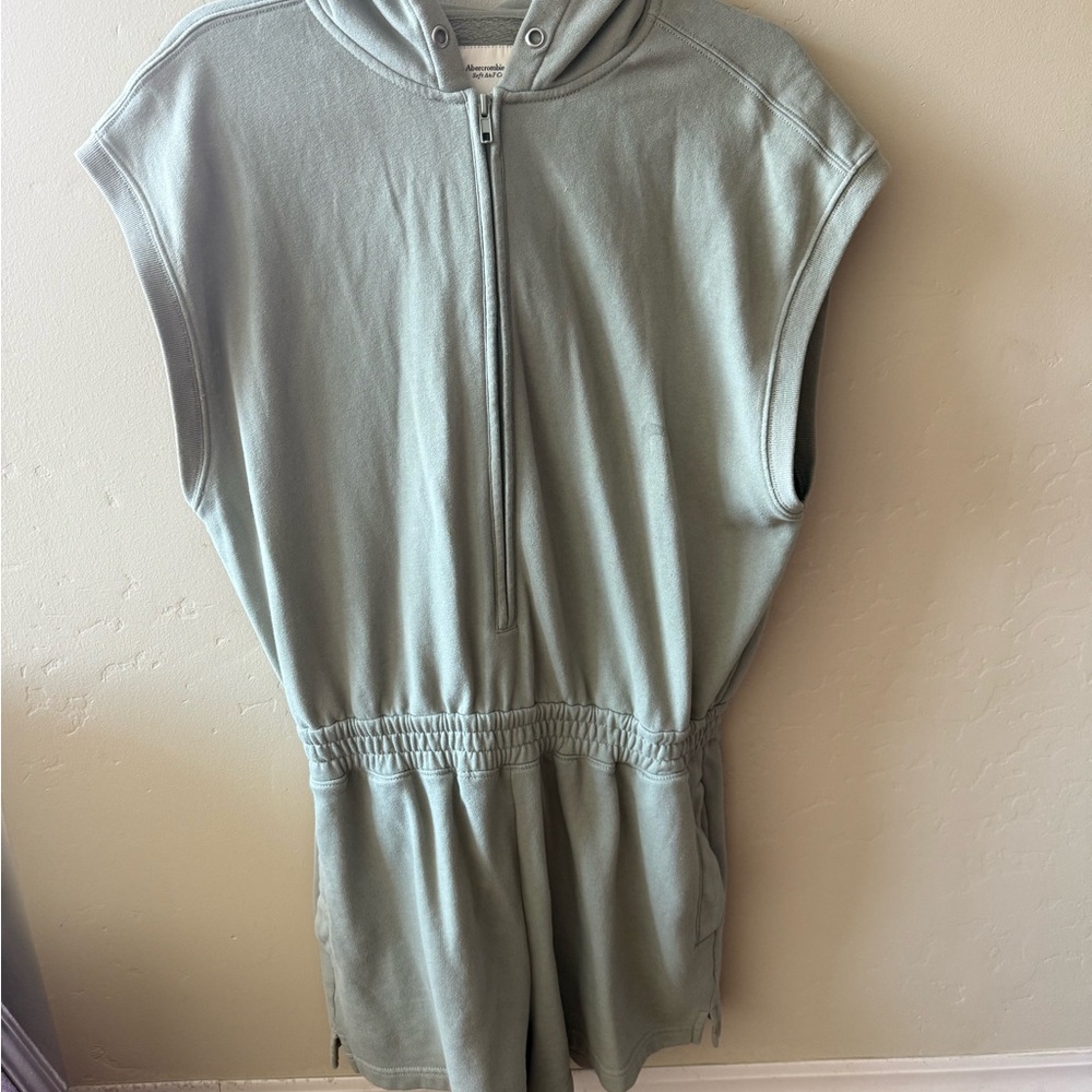 Abercrombie & Fitch Green Romper